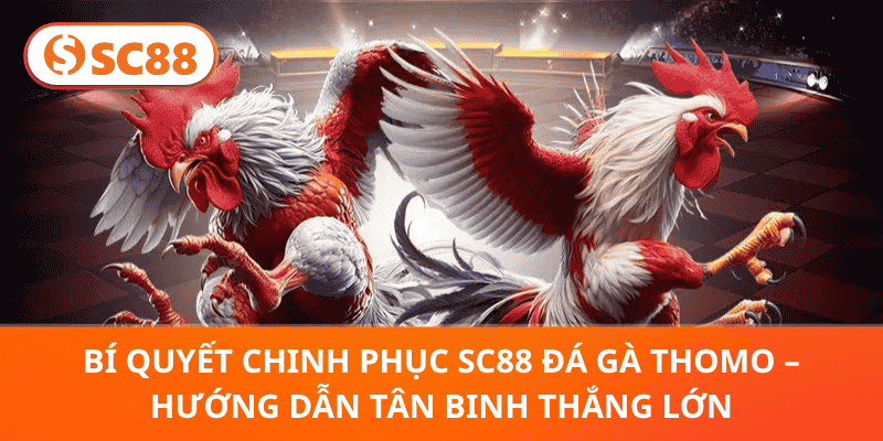 SC88 Đá Gà Thomo 2026 – Đấu Trường Rực Lửa, So Tài Hấp Dẫn