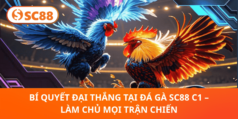 Đá Gà SC88 C1–Giải Đấu Đỉnh Cao, So Tài Chiến Kê Huyền Thoại