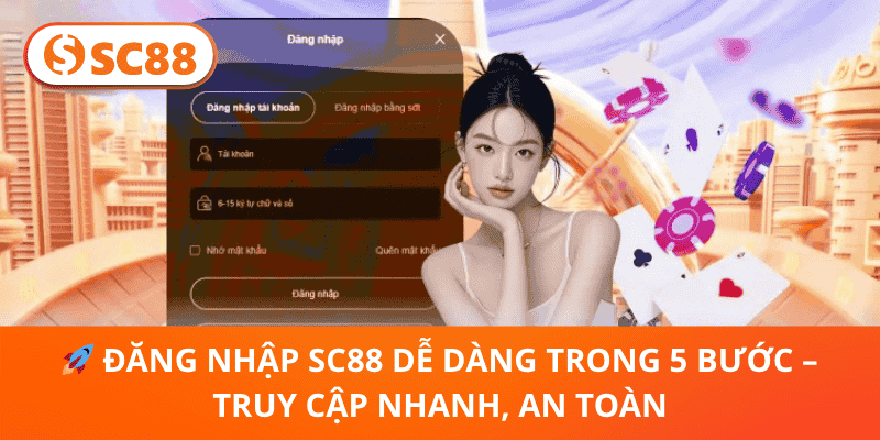 Đăng Nhập SC88 – Truy Cập An Toàn, Tận Hưởng Cá Cược Ngay