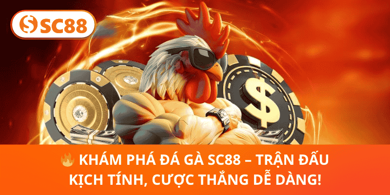 Đá gà SC88 – Thiên đường chọi kê với những trận đấu đỉnh cao