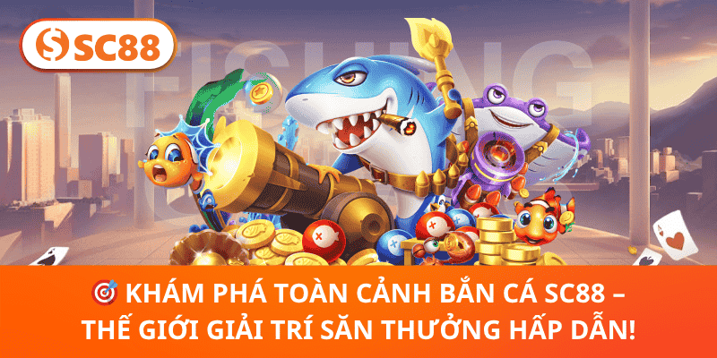 Bắn Cá SC88 – Hành Trình Săn Bắn Đại Dương Kỳ Thú 2026