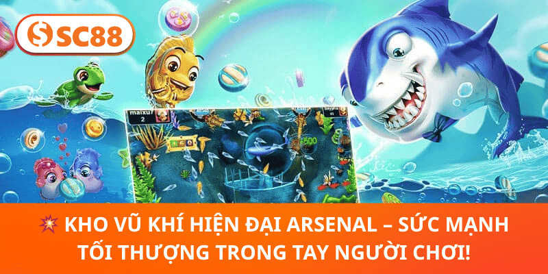 Bắn Cá SC88 – Hành Trình Săn Bắn Đại Dương Kỳ Thú 2026