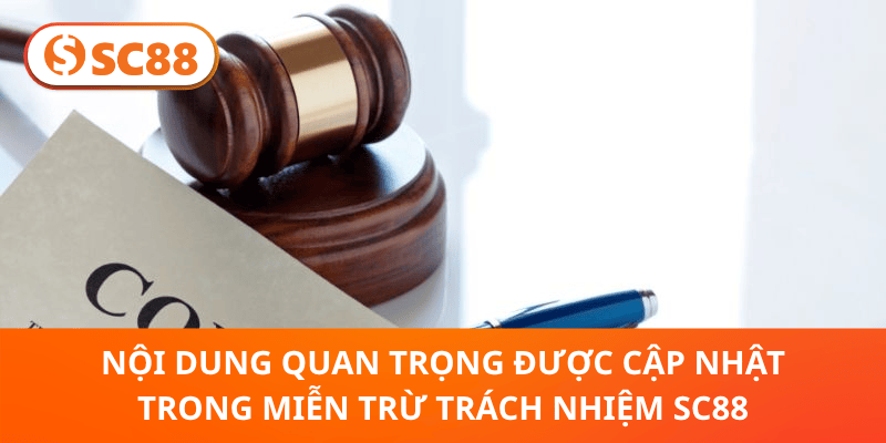 Miễn Trừ Trách Nhiệm SC88 – Quy Tắc Vàng Tân Thủ Cần Nhớ