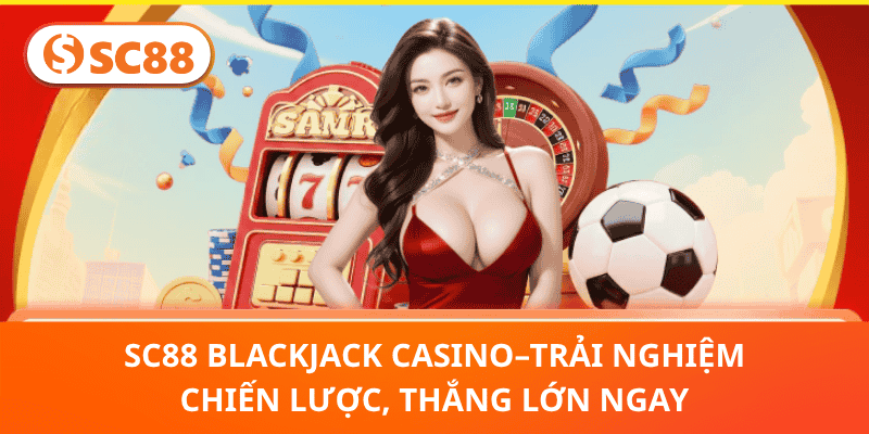 SC88 Blackjack Casino–Trải Nghiệm Chiến Lược, Thắng Lớn Ngay